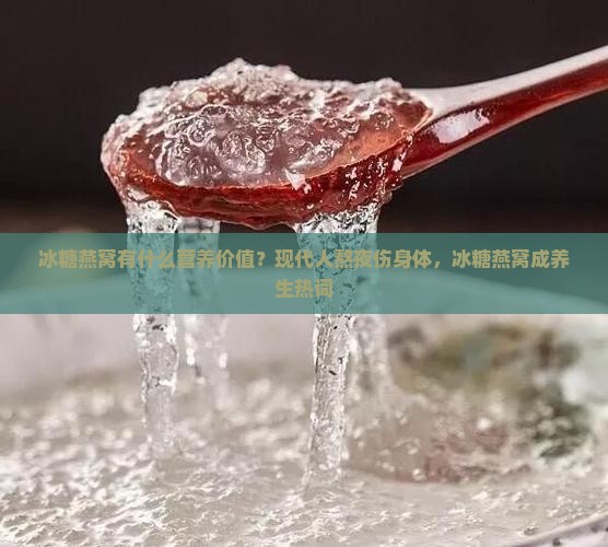 冰糖燕窝有什么营养价值？现代人熬夜伤身体，冰糖燕窝成养生热词
