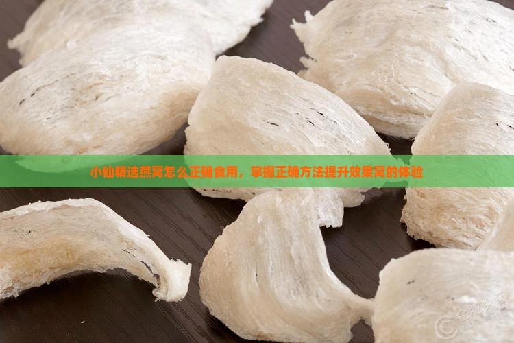 小仙精选燕窝怎么正确食用，掌握正确方法提升效果窝的体验