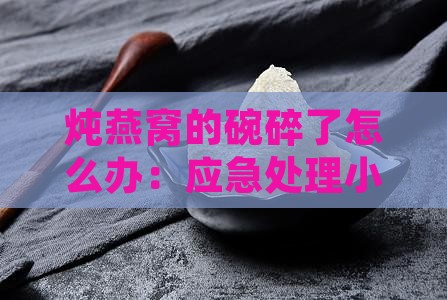 炖燕窝的碗碎了怎么办：应急处理小妙招