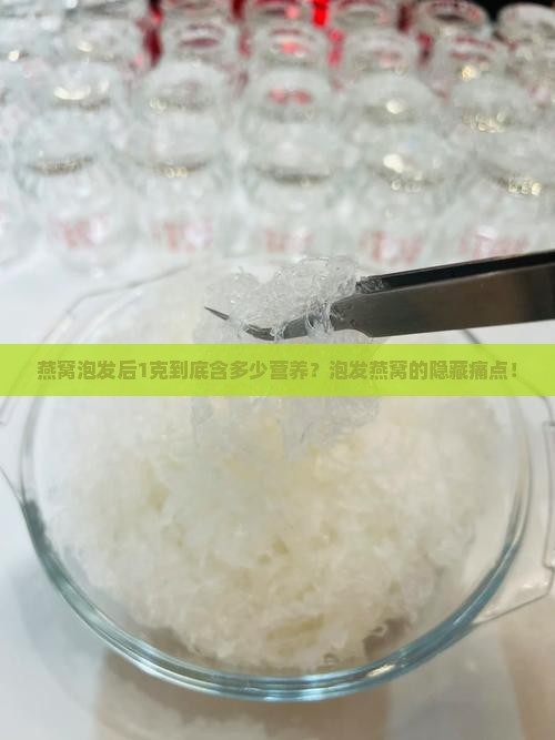 燕窝泡发后1克到底含多少营养？泡发燕窝的隐藏痛点！