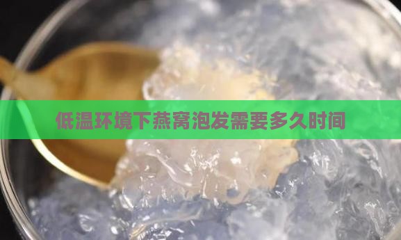 低温环境下燕窝泡发需要多久时间 低温环境下燕窝泡发需要多久时间