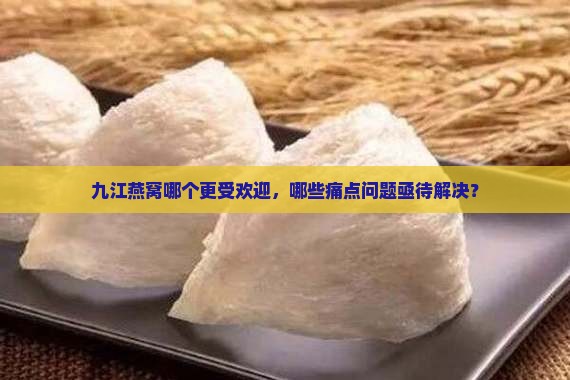 九江燕窝哪个更受欢迎，哪些痛点问题亟待解决？