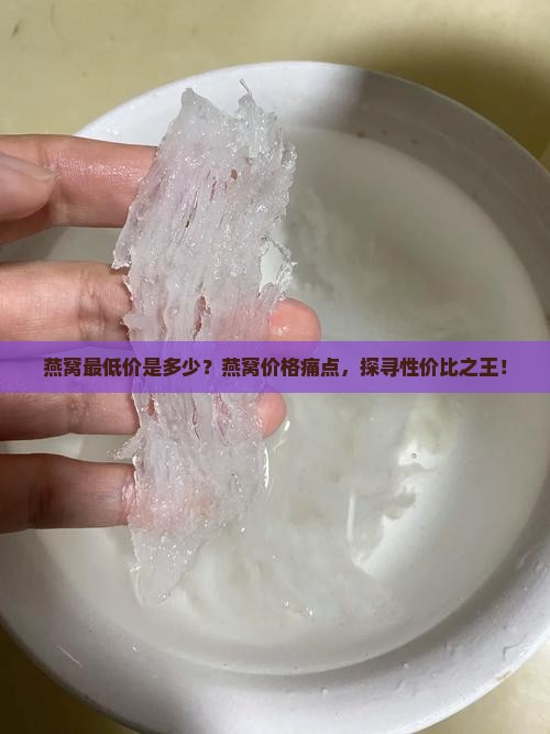 燕窝最低价是多少？燕窝价格痛点，探寻性价比之王！