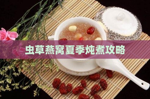 虫草燕窝夏季炖煮攻略