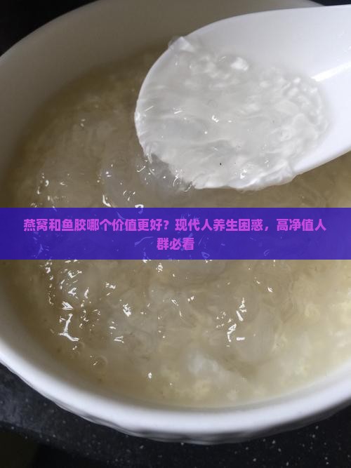 燕窝和鱼胶哪个价值更好？现代人养生困惑，高净值人群必看