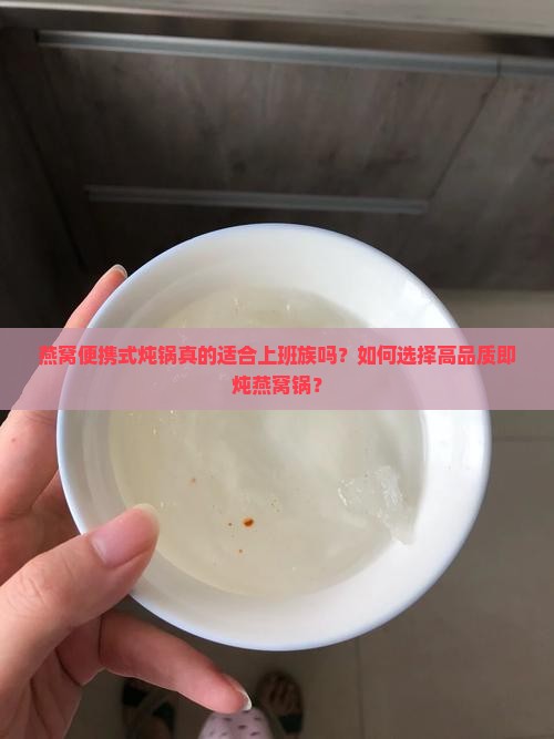 燕窝便携式炖锅真的适合上班族吗？如何选择高品质即炖燕窝锅？
