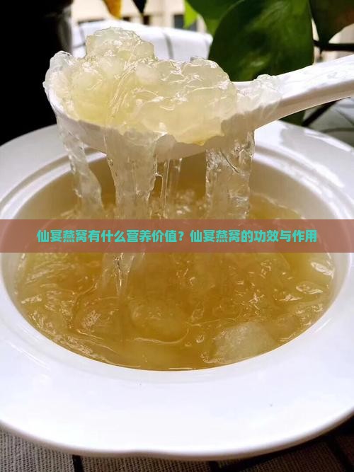 仙宴燕窝有什么营养价值？仙宴燕窝的功效与作用