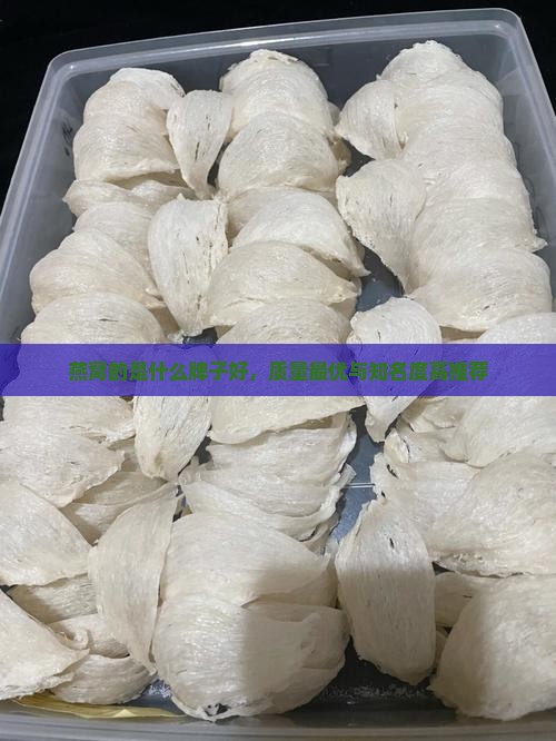 燕窝的是什么牌子好，质量最优与知名度高推荐