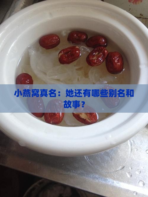 小燕窝真名：她还有哪些别名和故事？