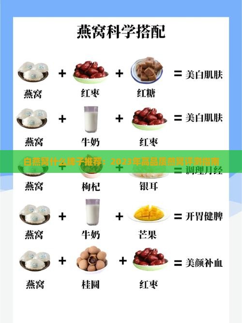 白燕窝什么牌子推荐：2023年高品质燕窝评测指南