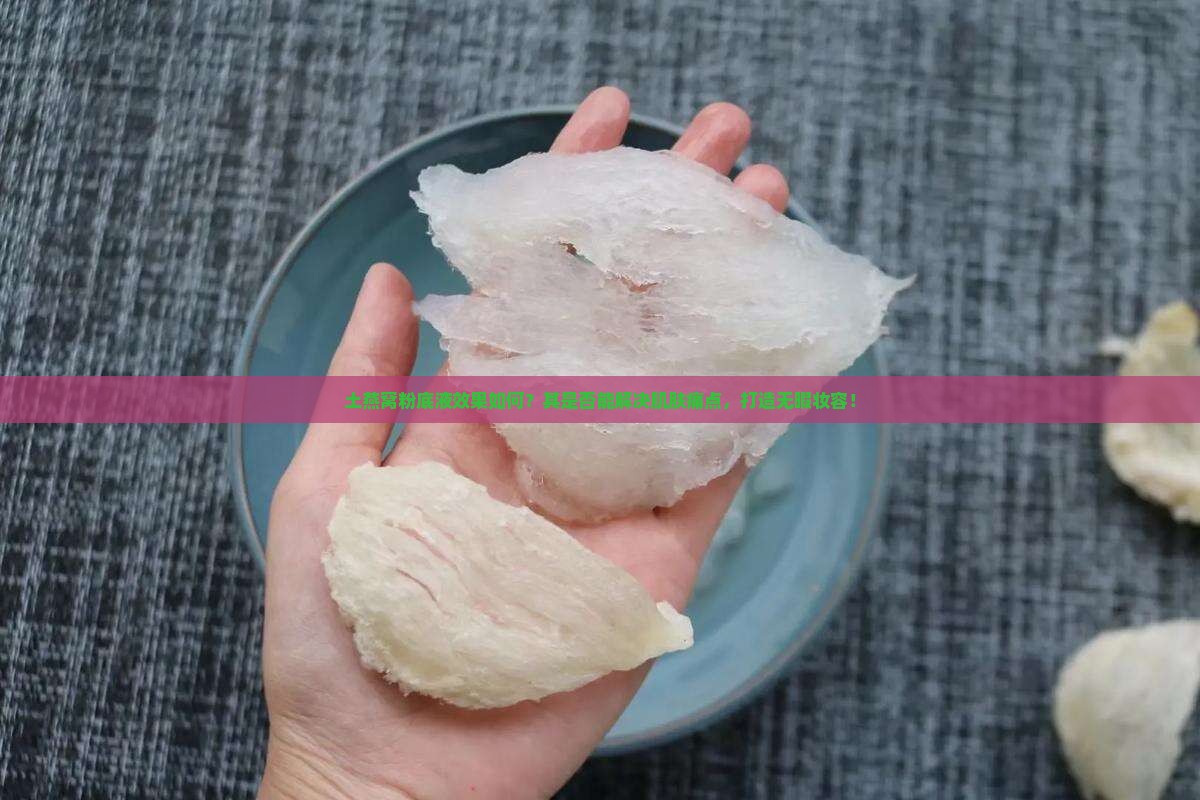 土燕窝粉底液效果如何？其是否能解决肌肤痛点，打造无暇妆容！