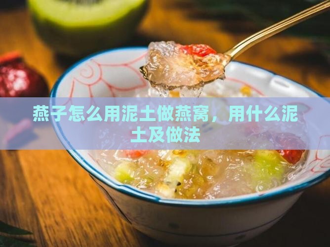 燕子怎么用泥土做燕窝，用什么泥土及做法