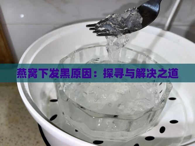 燕窝下发黑原因：探寻与解决之道