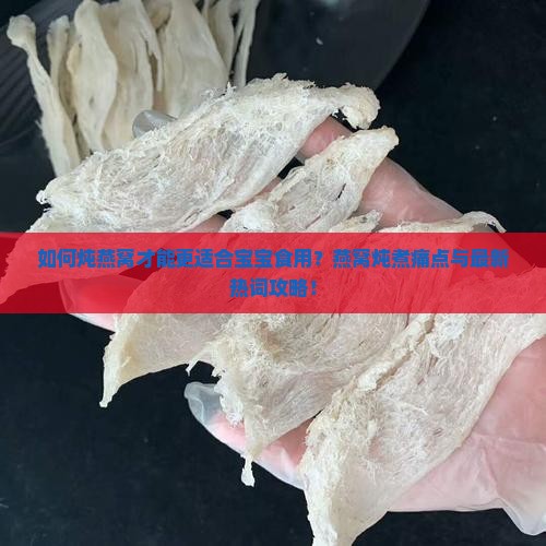 如何炖燕窝才能更适合宝宝食用？燕窝炖煮痛点与最新热词攻略！