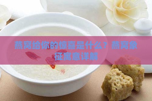 燕窝给你的惊喜是什么？燕窝象征寓意详解