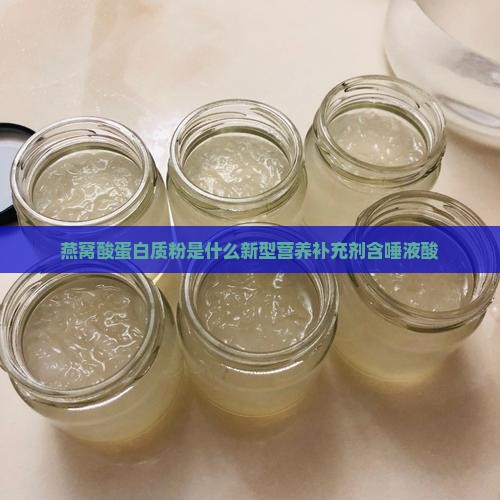 燕窝酸蛋白质粉是什么新型营养补充剂含唾液酸