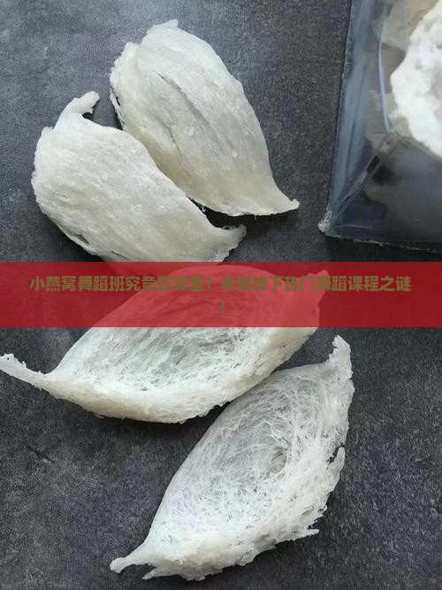 小燕窝舞蹈班究竟在哪里？求解线下热门舞蹈课程之谜！