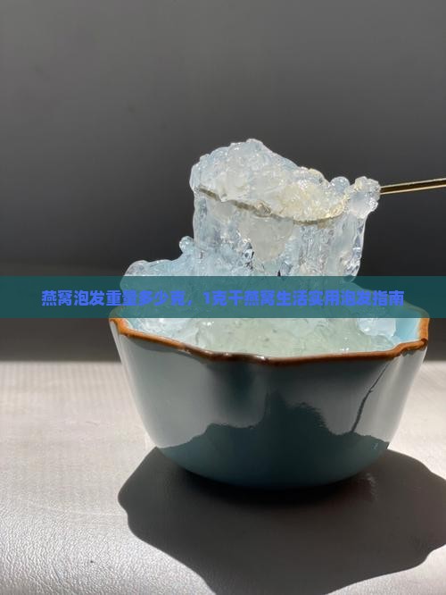 燕窝泡发重量多少克，1克干燕窝生活实用泡发指南