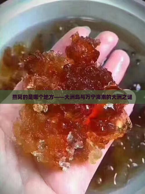 燕窝的是哪个地方——大洲岛与万宁海南的大洲之谜