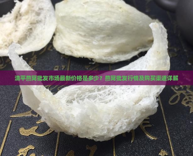 清平燕窝批发市场最新价格是多少？燕窝批发行情及购买渠道详解