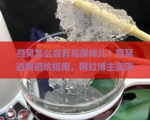 燕窝怎么会有鸟屎味儿？燕窝选购避坑指南，网红博主实测