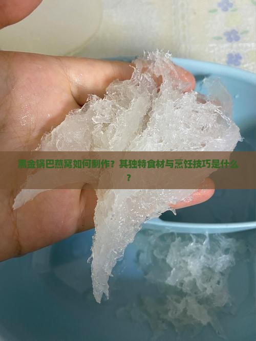 黑金锅巴燕窝如何制作？其独特食材与烹饪技巧是什么？