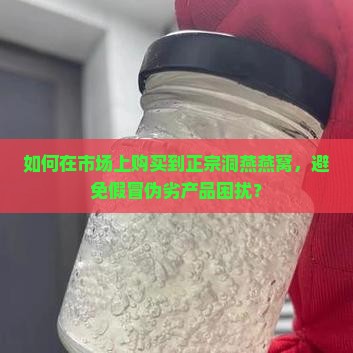 如何在市场上购买到正宗洞燕燕窝，避免假冒伪劣产品困扰？