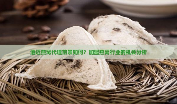澄迈燕窝代理前景如何？加盟燕窝行业的机会分析