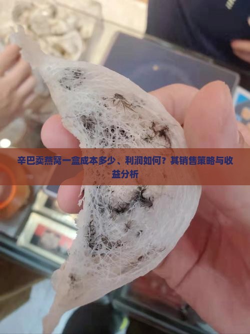辛巴卖燕窝一盒成本多少、利润如何？其销售策略与收益分析