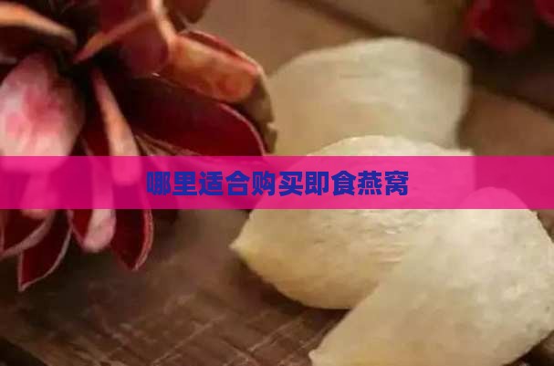 哪里适合购买即食燕窝