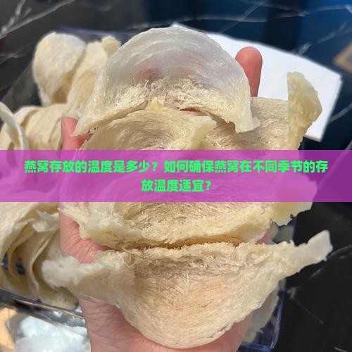 燕窝存放的温度是多少？如何确保燕窝在不同季节的存放温度适宜？