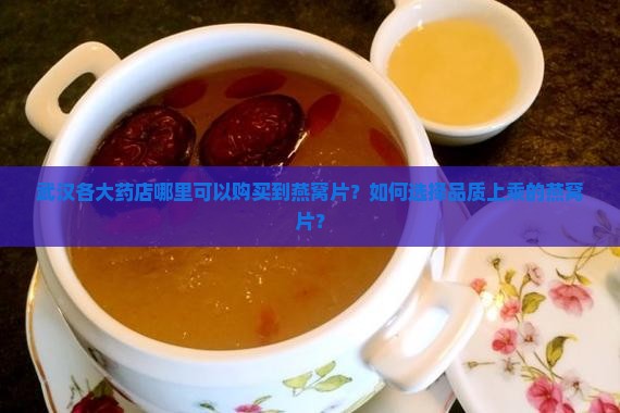 武汉各大药店哪里可以购买到燕窝片？如何选择品质上乘的燕窝片？