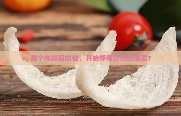 哪个年龄段的你，开始懂得燕窝的温柔？