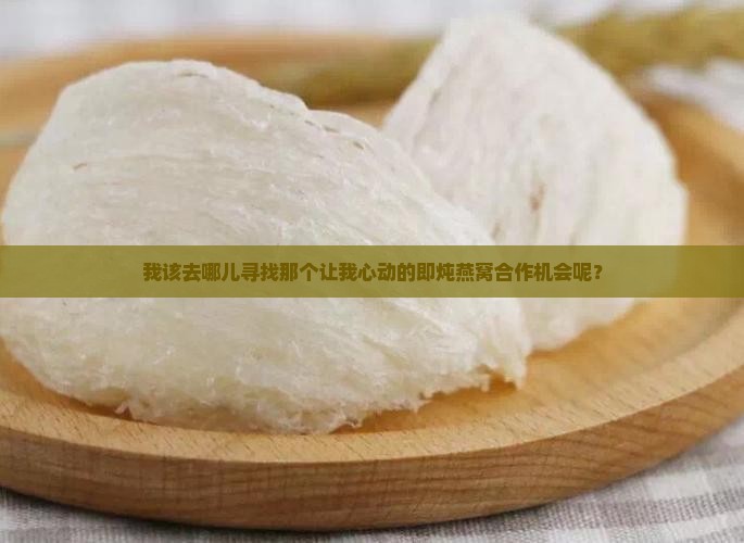 我该去哪儿寻找那个让我心动的即炖燕窝合作机会呢？