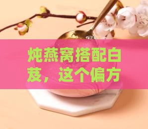 炖燕窝搭配白芨，这个偏方能治好啥病？