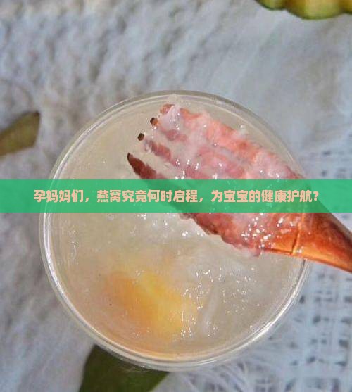 孕妈妈们，燕窝究竟何时启程，为宝宝的健康护航？