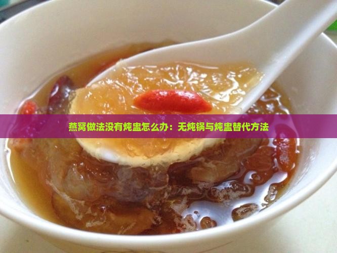 燕窝做法没有炖盅怎么办：无炖锅与炖盅替代方法