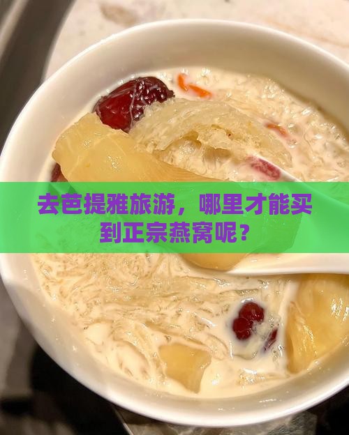去芭提雅旅游，哪里才能买到正宗燕窝呢？