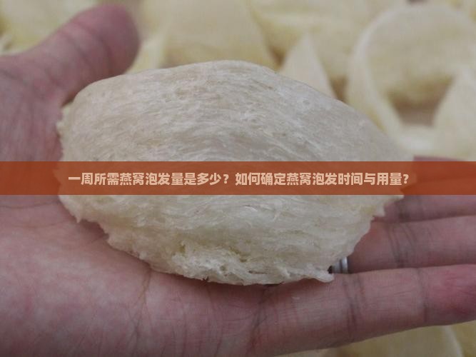 一周所需燕窝泡发量是多少？如何确定燕窝泡发时间与用量？
