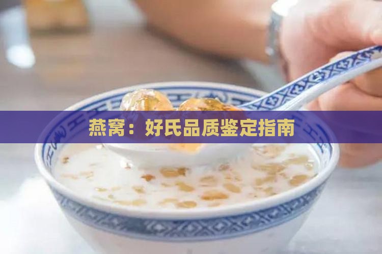 燕窝：好氏品质鉴定指南