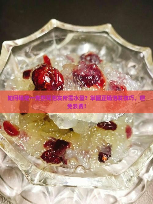 如何确定一克燕窝泡发所需水量？掌握正确泡发技巧，避免浪费！
