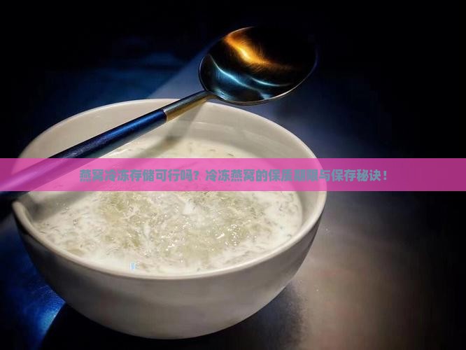 燕窝冷冻存储可行吗？冷冻燕窝的保质期限与保存秘诀！