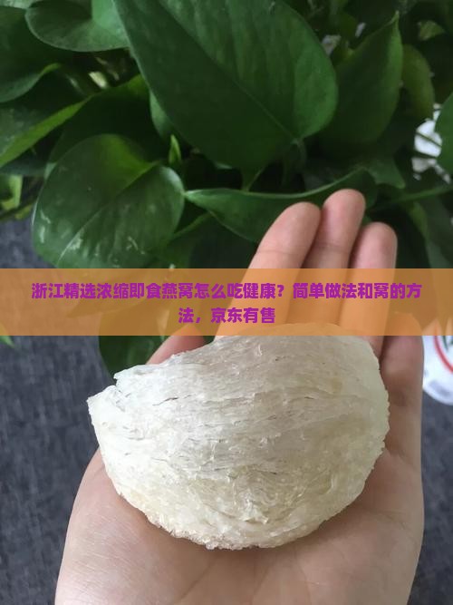 浙江精选浓缩即食燕窝怎么吃健康？简单做法和窝的方法，京东有售
