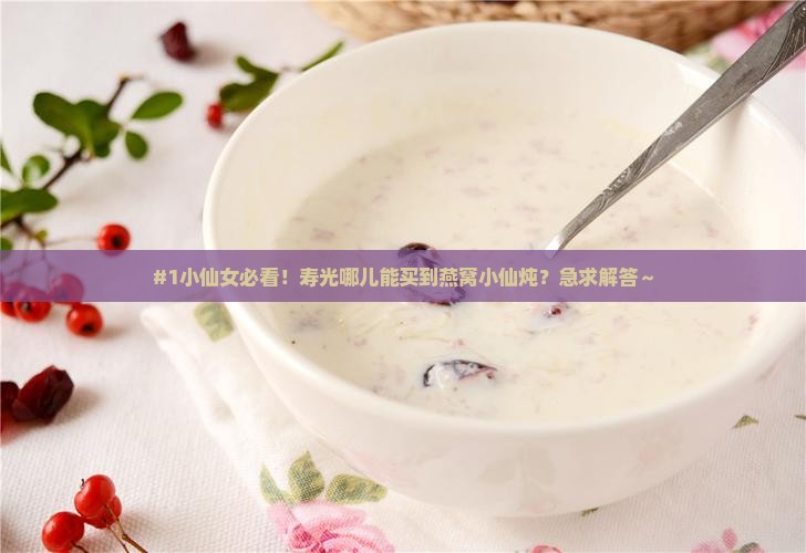 #1小仙女必看！寿光哪儿能买到燕窝小仙炖？急求解答～