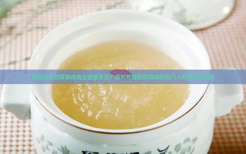 哪些知名燕窝制作博主备受关注？探究燕窝制作领域的热门人物与痛点问题
