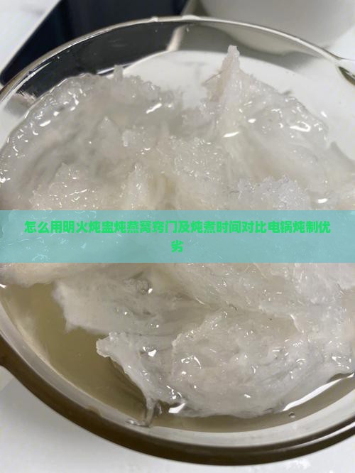 怎么用明火炖盅炖燕窝窍门及炖煮时间对比电锅炖制优劣