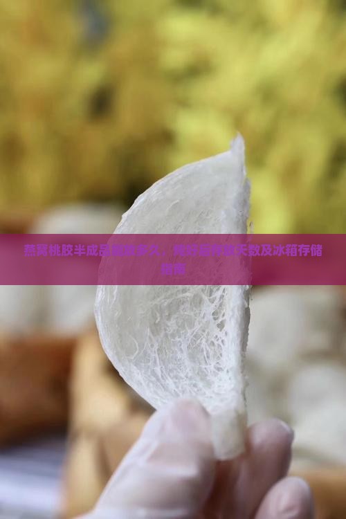 燕窝桃胶半成品能放多久，炖好后存放天数及冰箱存储指南