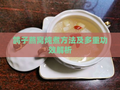 鸽子燕窝炖煮方法及多重功效解析