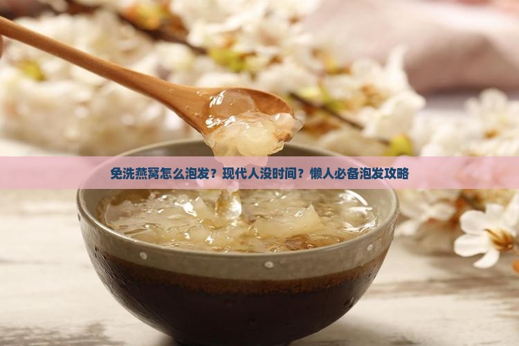 免洗燕窝怎么泡发？现代人没时间？懒人必备泡发攻略