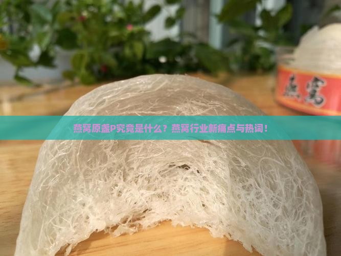 燕窝原盏P究竟是什么？燕窝行业新痛点与热词！